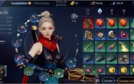 Conta mir4 lv 53 pet épico e couro heroico!