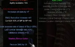 Darkangel Grand Master Mu Online Webzen Servidor Nidavellir