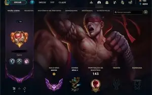 Conta de lol D4  ex mestre main jg