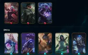 Conta League Of Legends Level 392, MMR Prata/Gold 172 Skins