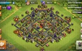 clash of Clans conta cv 10 quase full
