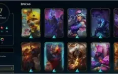 Conta Platina 4 (Platina 1 em 2021)/ 117 Campeões/ 77 Skins