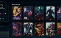 Conta Platina 4 (Platina 1 em 2021)/ 117 Campeões/ 77 Skins