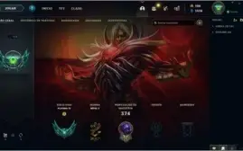 Conta Platina 4 (Platina 1 em 2021)/ 117 Campeões/ 77 Skins