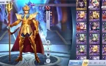 Conta Saint Seiya Awakening lv 37