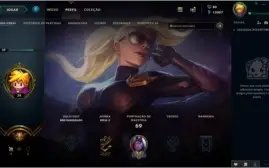 Conta lol com Orianna e Maokay Vitorioso +EA pra trocar Nick