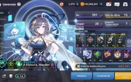 Conta Grand Chase Mobile 2,6KK PB