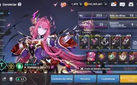 Conta Grand Chase Mobile 2,6KK PB