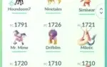 Conta Pokemon GO Top Rare