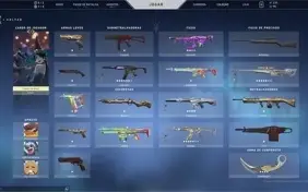 Conta valorant d3 com skins