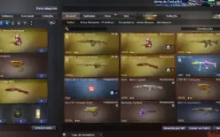 CONTA BARRINHA DE PRATA COM HK417 E KUKRI LIRIO PERMANENTE!