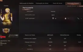 CONTA BARRINHA DE PRATA COM HK417 E KUKRI LIRIO PERMANENTE!