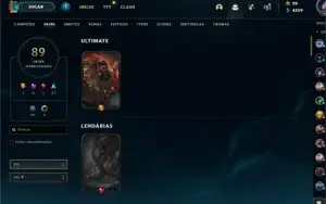 Conta LoL Perfeita