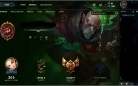 Conta lol gold 5 112 champ 33 skins