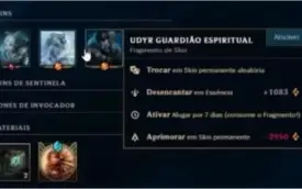 Conta LOL Prata V