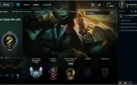 Conta Diamante 5 LOL