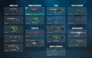 Conta Valorant com skins + bónus LOL