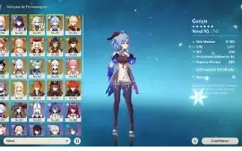 V- Conta Genshin Impact & Honkai Impact