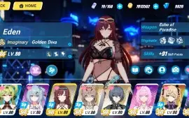 V- Conta Genshin Impact & Honkai Impact