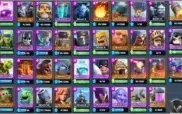Clash Royale - Arena 10 (3.500) com 158k ouro e 2.3k gemas