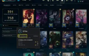 Conta Lol  full acesso  359 Rp - 149 Skins - Lv 403