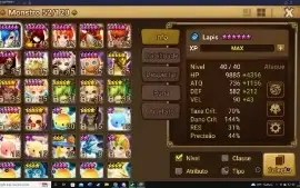 Conta Summoners War lv 33 com 6 nat 5
