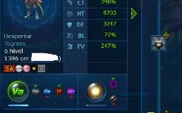 Conta EnD gamer com 5SSS+ LADMO OMEGA