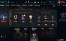Conta League of Legends 151 Skins Full Acesso Unranked