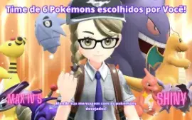 Time De Pokémons De Alto Nível (pokémons Custom)