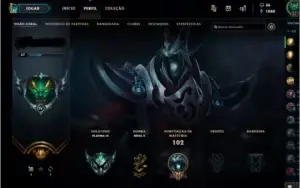 Vendo conta Plat4 3 skins