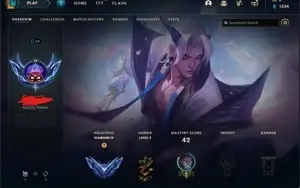 CONTA LEAGUE OF LEGENDS DIAMANTE 4 SMURF