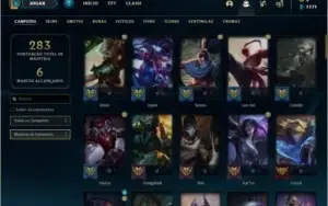 Conta de lol Ouro 4 34 skins!