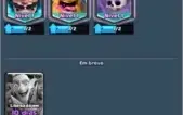 Conta Clash Royale--4 Lendarias--Xp9--arena 10