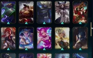 Conta League of legends com várias skins