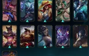 Conta League of legends com várias skins