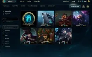 Conta League Of Legends 100 skins e 133 champ