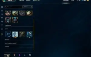 Conta League Of Legends 100 skins e 133 champ