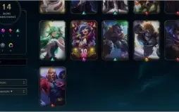 Conta lv 67, 66  champs, 14 skins, 4 sentinelas