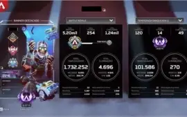 CONTA MESTRE COM HERANÇA DA LIFELINE PC APEX LEGENDS