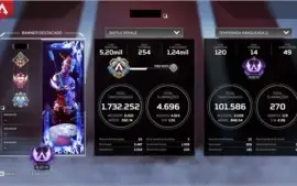 CONTA MESTRE COM HERANÇA DA LIFELINE PC APEX LEGENDS