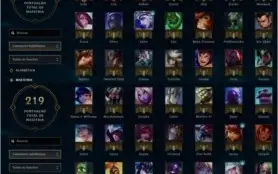 Conta Prata Vários Champse Skins