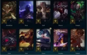 Conta LoL Prata - 46 Campeões, Nível 66