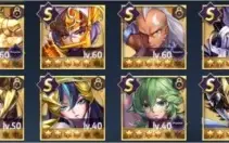 Saint Seiya Awakening - CONTA LV. 60 - TODOS SS