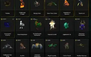 Conta Wow Blizzard Com Dragonflight E Transmogs Raros
