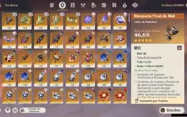 GENSHIN IMPACT - AR57, 20T5⭐Hutao C1 + Bis, ayaka + Bis,
