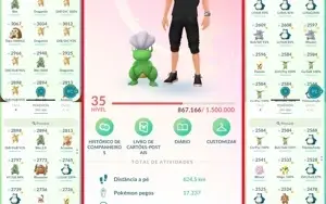 Conta Pokemon Go Nível 35