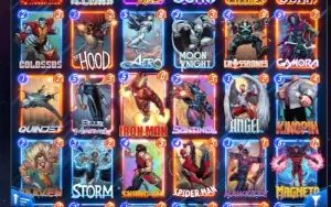 Conta Marvel Snap nv. 2.158