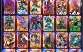Conta Marvel Snap nv. 2.158
