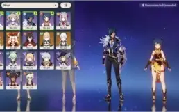 Ark 32 Ayaka + Klee + Jean 3 Armas 5*