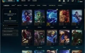 Conta Platina League of Legends